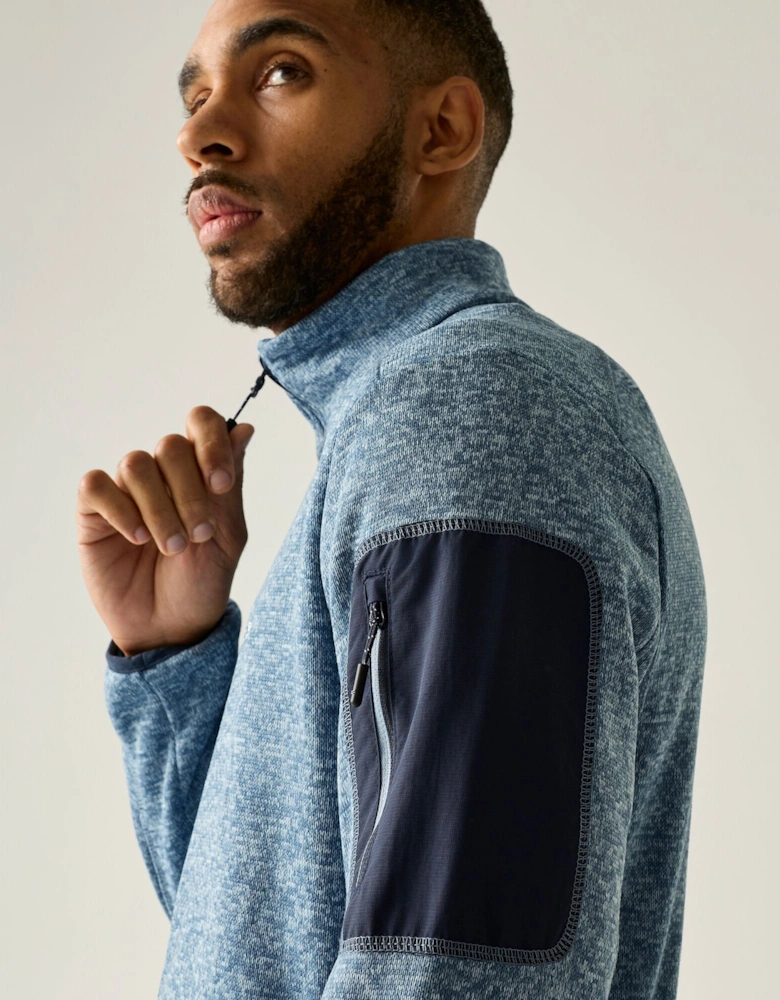 Regatta Mens Newhill Marl Full Zip Fleece Jacket