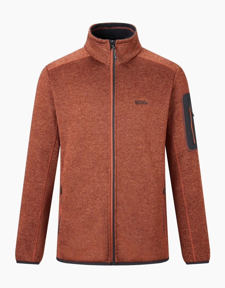 Regatta Mens Newhill Marl Full Zip Fleece Jacket
