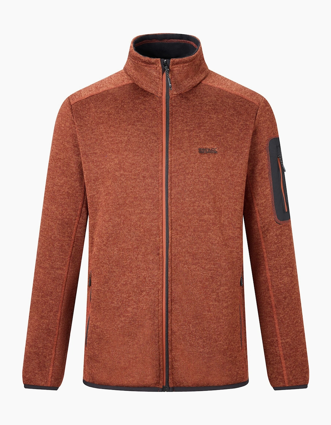 Regatta Mens Newhill Marl Full Zip Fleece Jacket