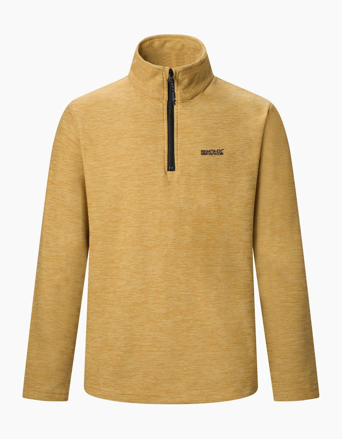 Men's Regatta Mens Thompson Marl Half Zip Fleece Jacket - Brown - Size: 40/Regular