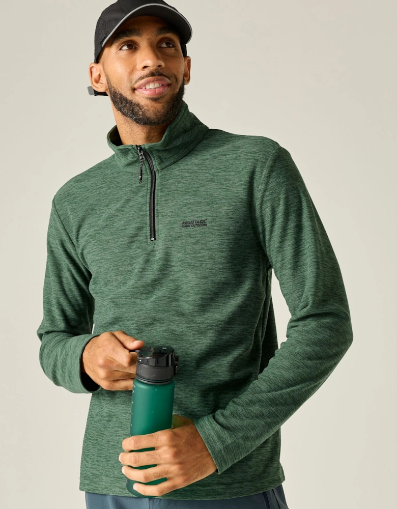 Regatta Mens Thompson Marl Half Zip Fleece Jacket