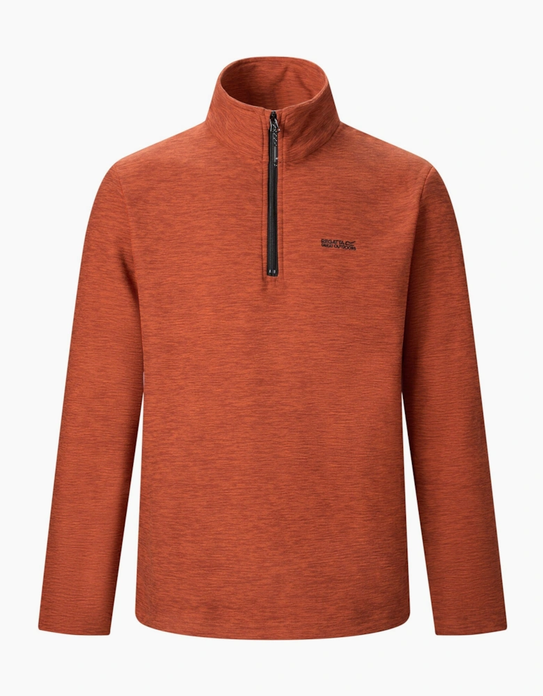 Regatta Mens Thompson Marl Half Zip Fleece Jacket