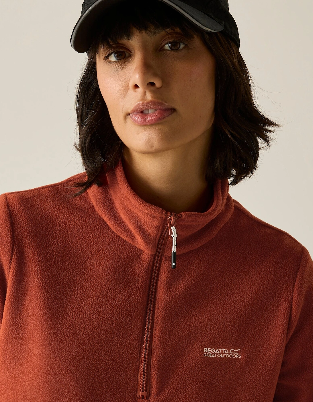 Regatta Great Outdoors Womens/Ladies Sweetheart 1/4 Zip Fleece Top