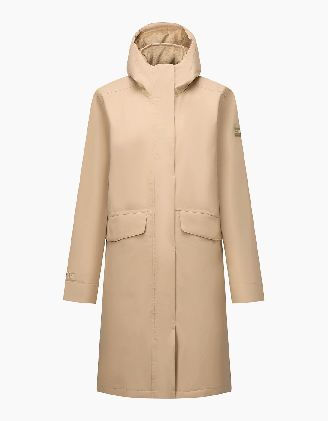Regatta Women's Ramona Waterproof Jacket - Barleycorn - 8 Uk - Barleycorn - 100% Mixed - Image 3