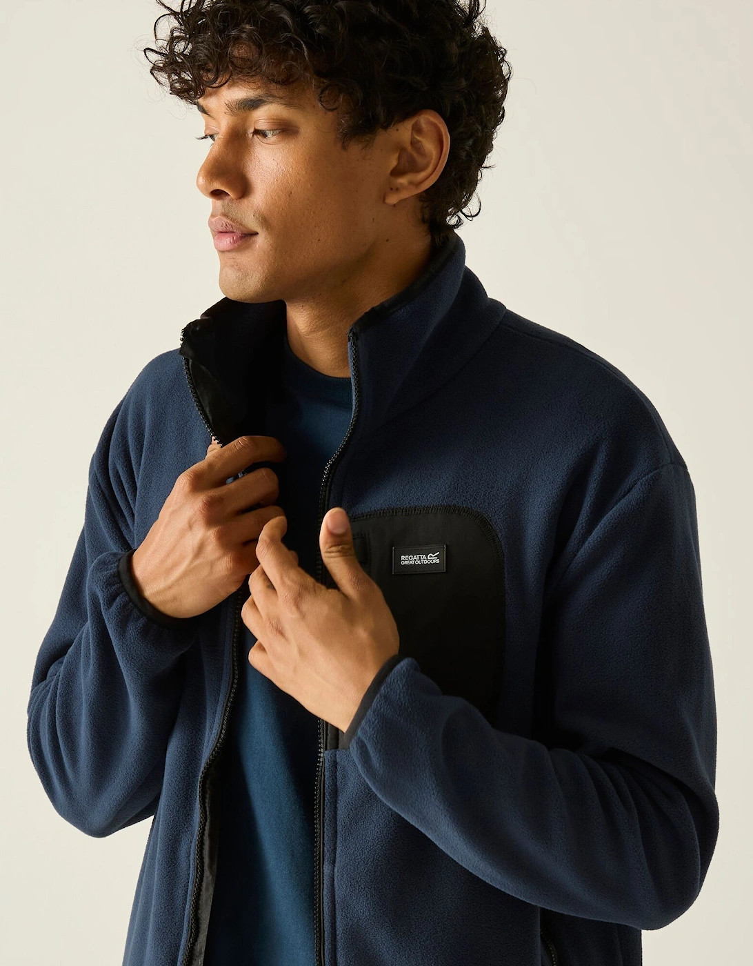 Regatta Mens Frankie Full Zip Fleece Jacket