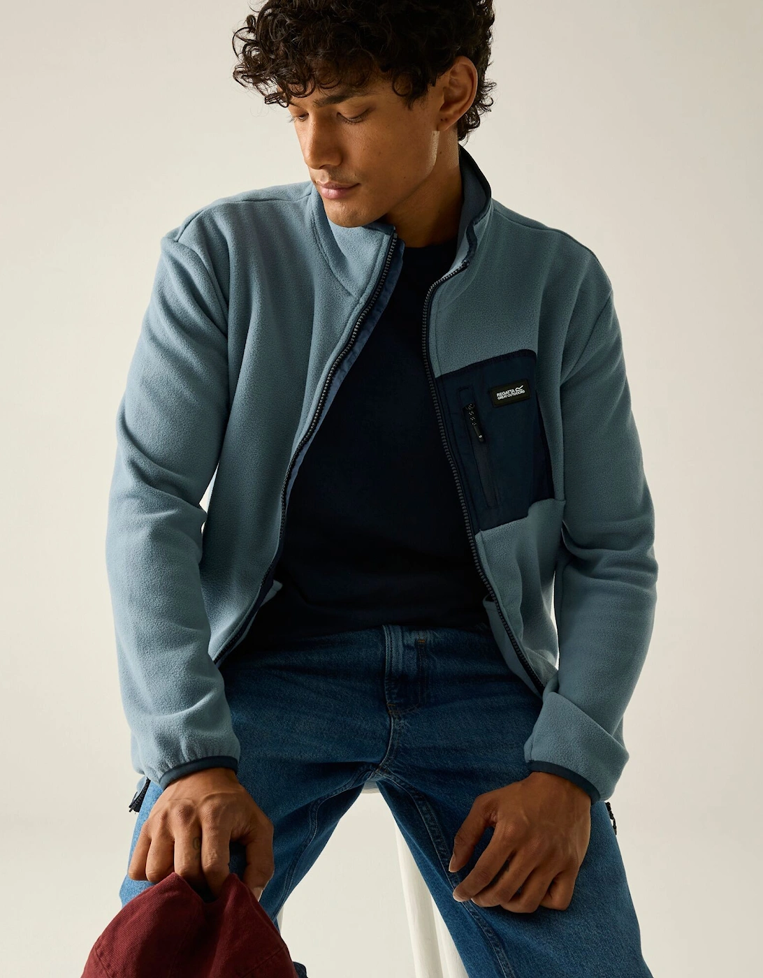 Regatta Mens Frankie Full Zip Fleece Jacket