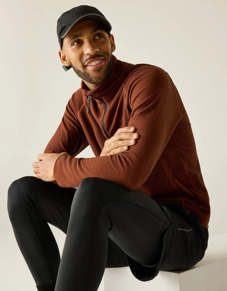 Regatta Great Outdoors Mens Montes Funnel Neck Fleece Jumper