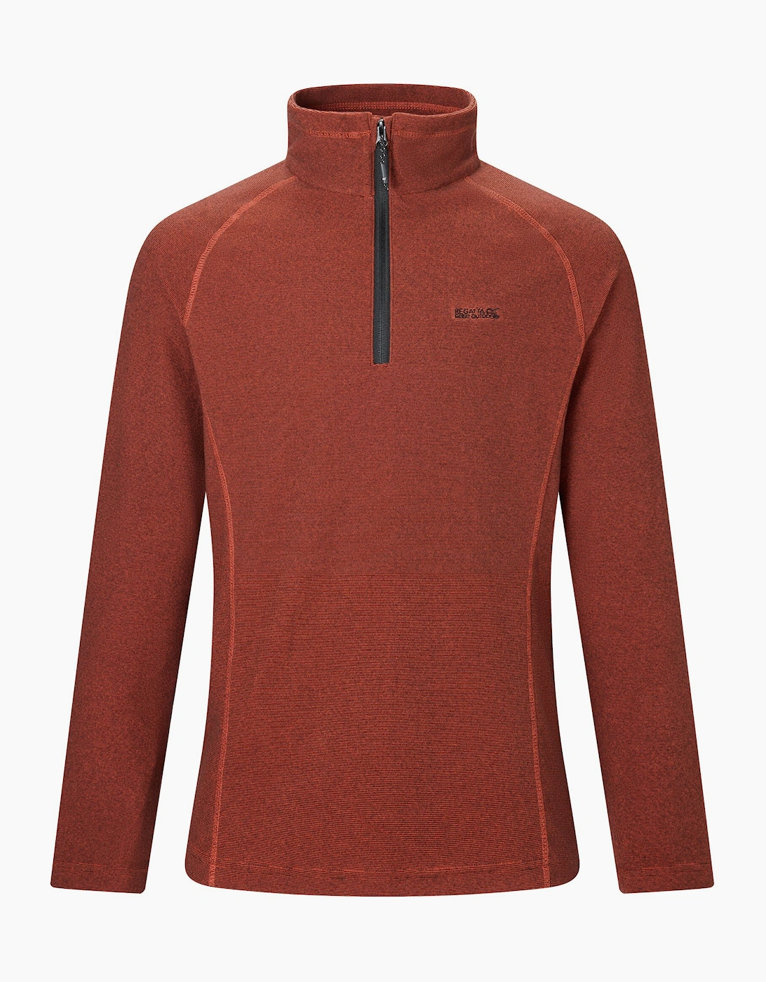 Men's Regatta Great Outdoors Mens Montes Funnel Neck Fleece Jumper - Red - Size: 3XL