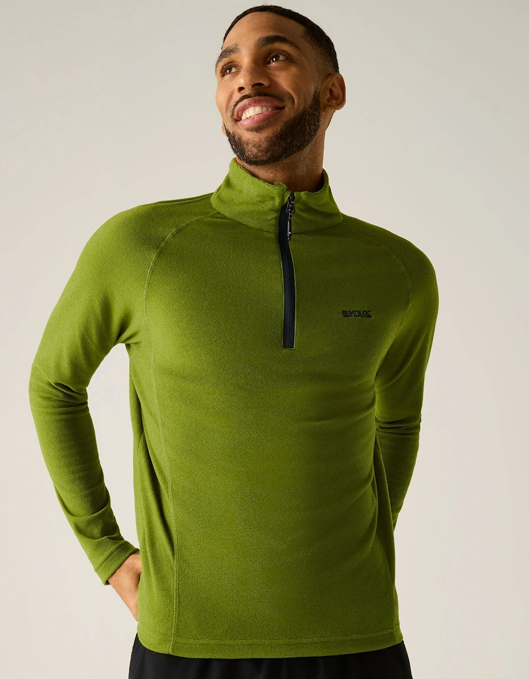 Regatta Great Outdoors Mens Montes Funnel Neck Fleece Jumper
