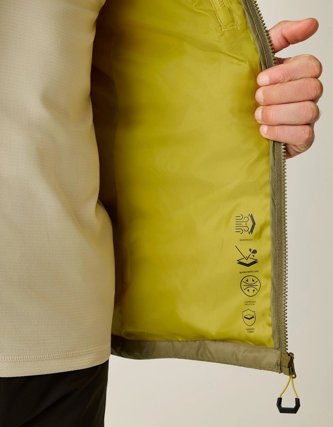 Dare 2B Mens Air Lite Baffled Padded Jacket