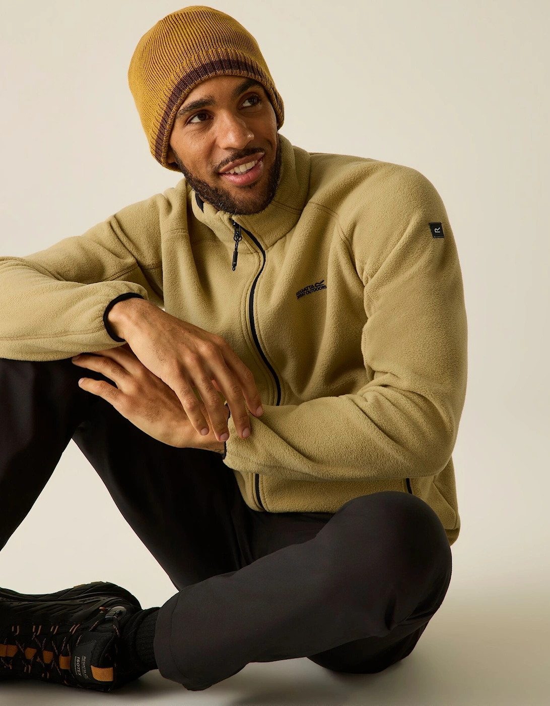 Regatta Mens Hadfield Full Zip Fleece Jacket