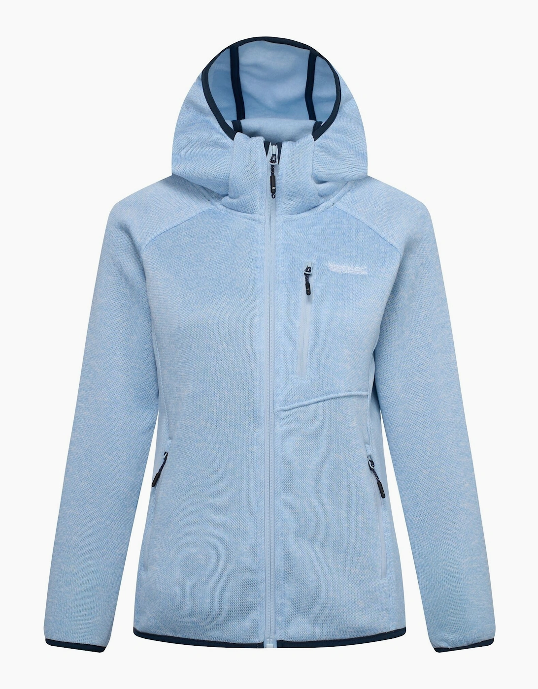 Women's Regatta Womens/Ladies Newhill Hooded Fleece Jacket - Skyway - Size: 16 uk