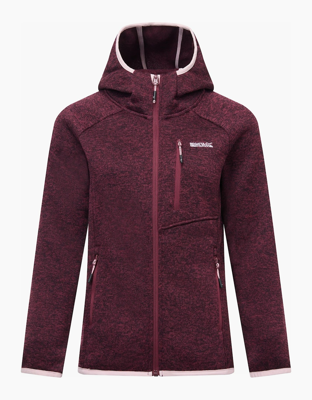 Regatta Womens/Ladies Newhill Hooded Fleece Jacket