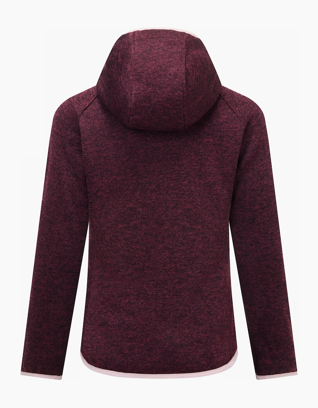 Regatta Women's Newhill Hooded Fleece Jacket - Fig - 16 Uk - Fig - 70% Polyester/30% Recycled Polyester - Image 3