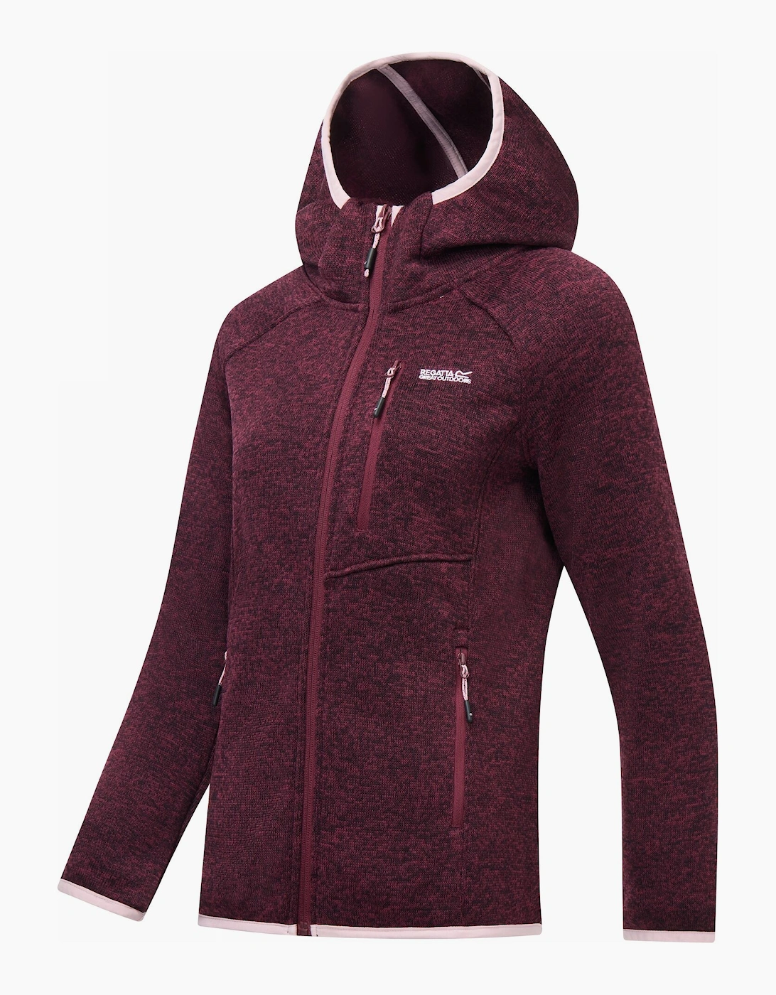 Regatta Womens/Ladies Newhill Hooded Fleece Jacket