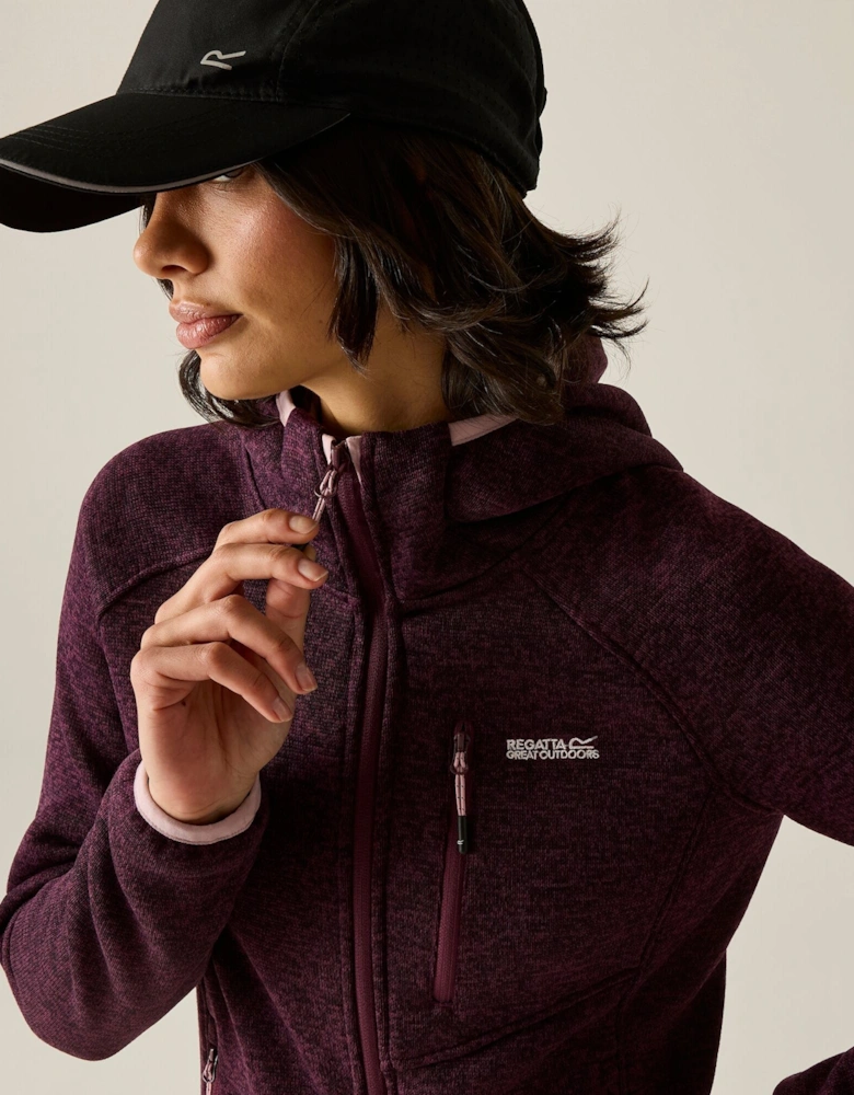 Regatta Womens/Ladies Newhill Hooded Fleece Jacket