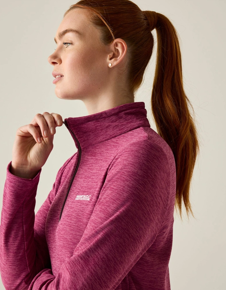 Regatta Womens/Ladies Sweetheart Quarter Zip Fleece Top