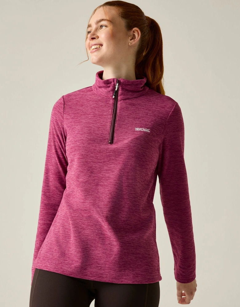Regatta Womens/Ladies Sweetheart Quarter Zip Fleece Top