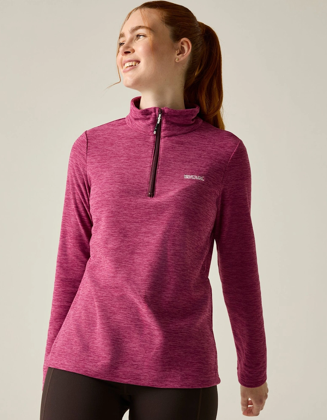Regatta Womens/Ladies Sweetheart Quarter Zip Fleece Top