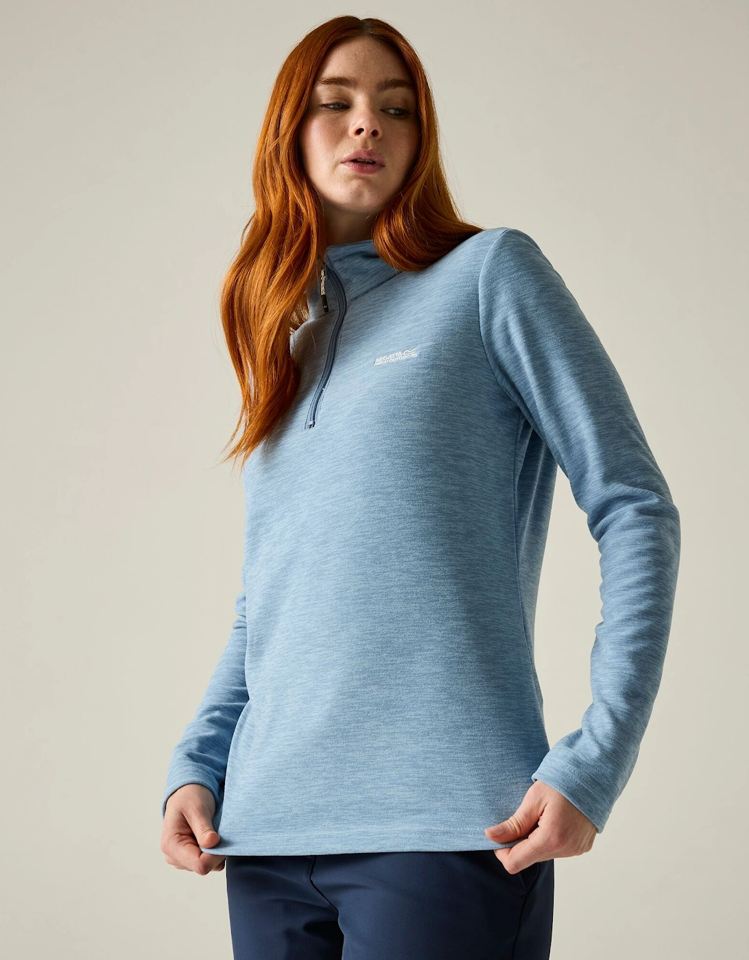 Regatta Womens/Ladies Sweetheart Quarter Zip Fleece Top