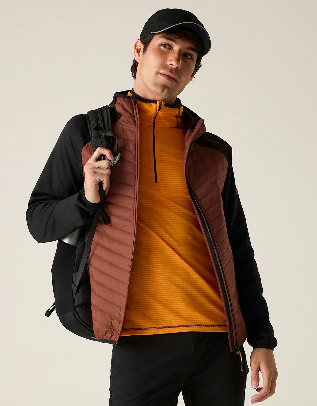 Men's Regatta Mens Andreson Hybrid Jacket - Black - Size: 46/Regular