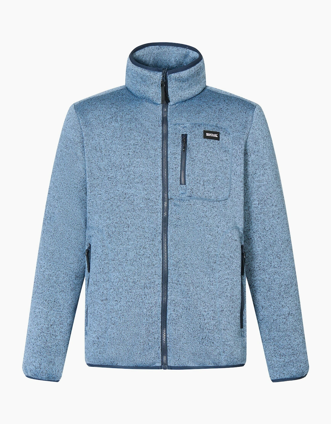 Regatta Mens Barlee Marl Full Zip Fleece Jacket