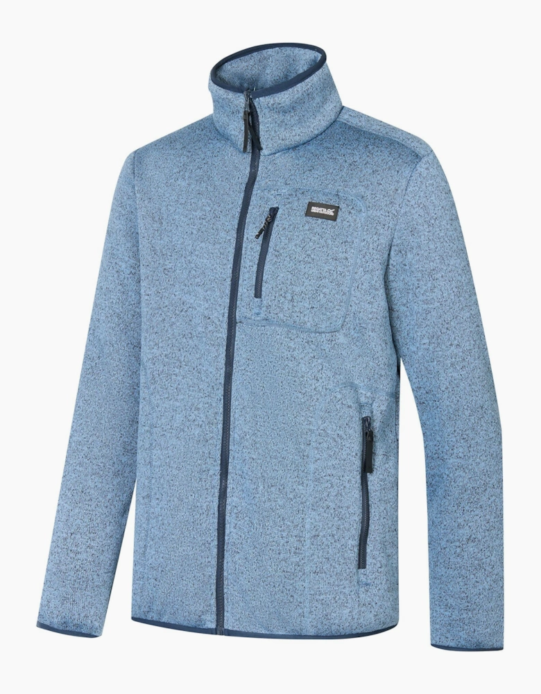Regatta Mens Barlee Marl Full Zip Fleece Jacket