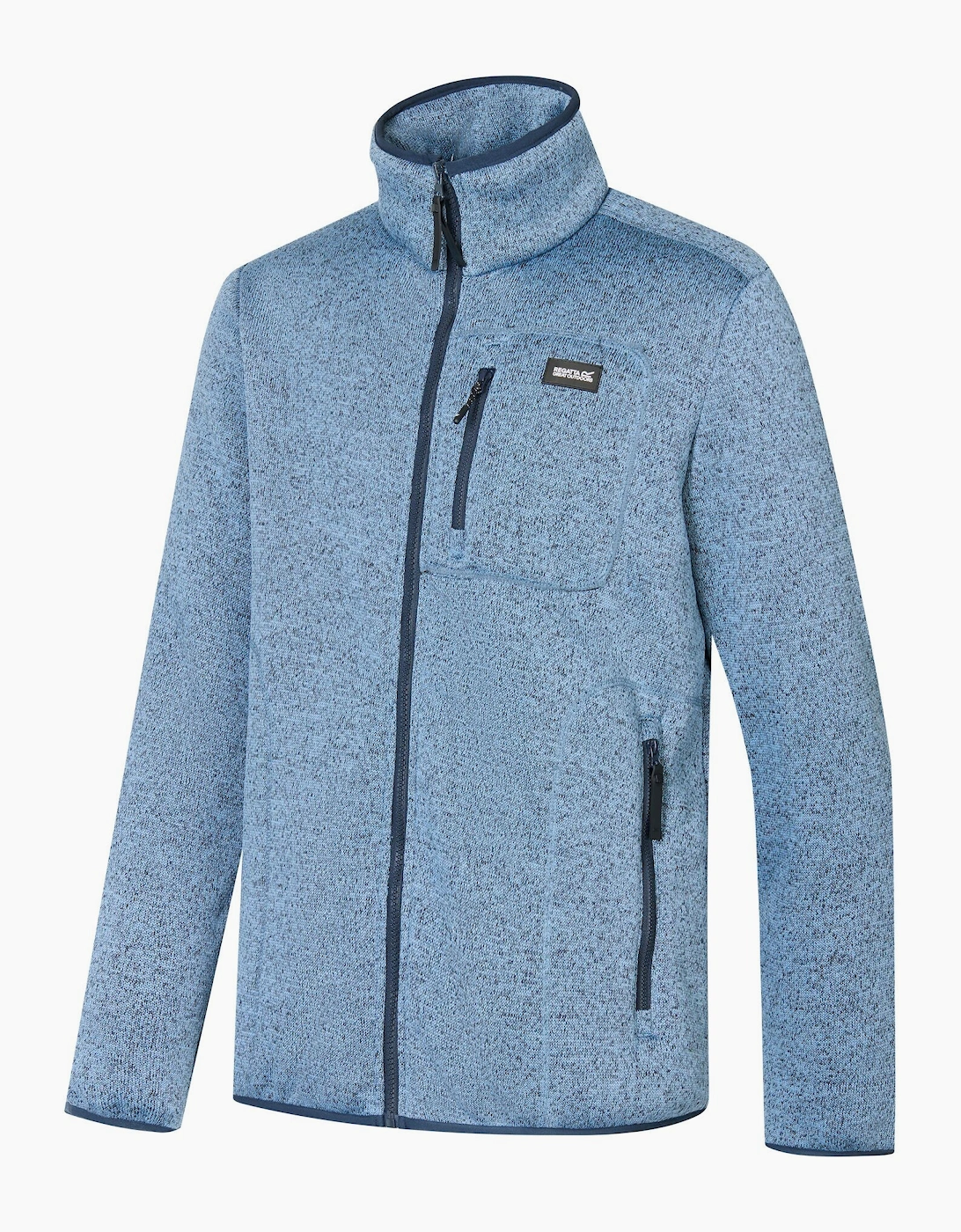 Regatta Mens Barlee Marl Full Zip Fleece Jacket