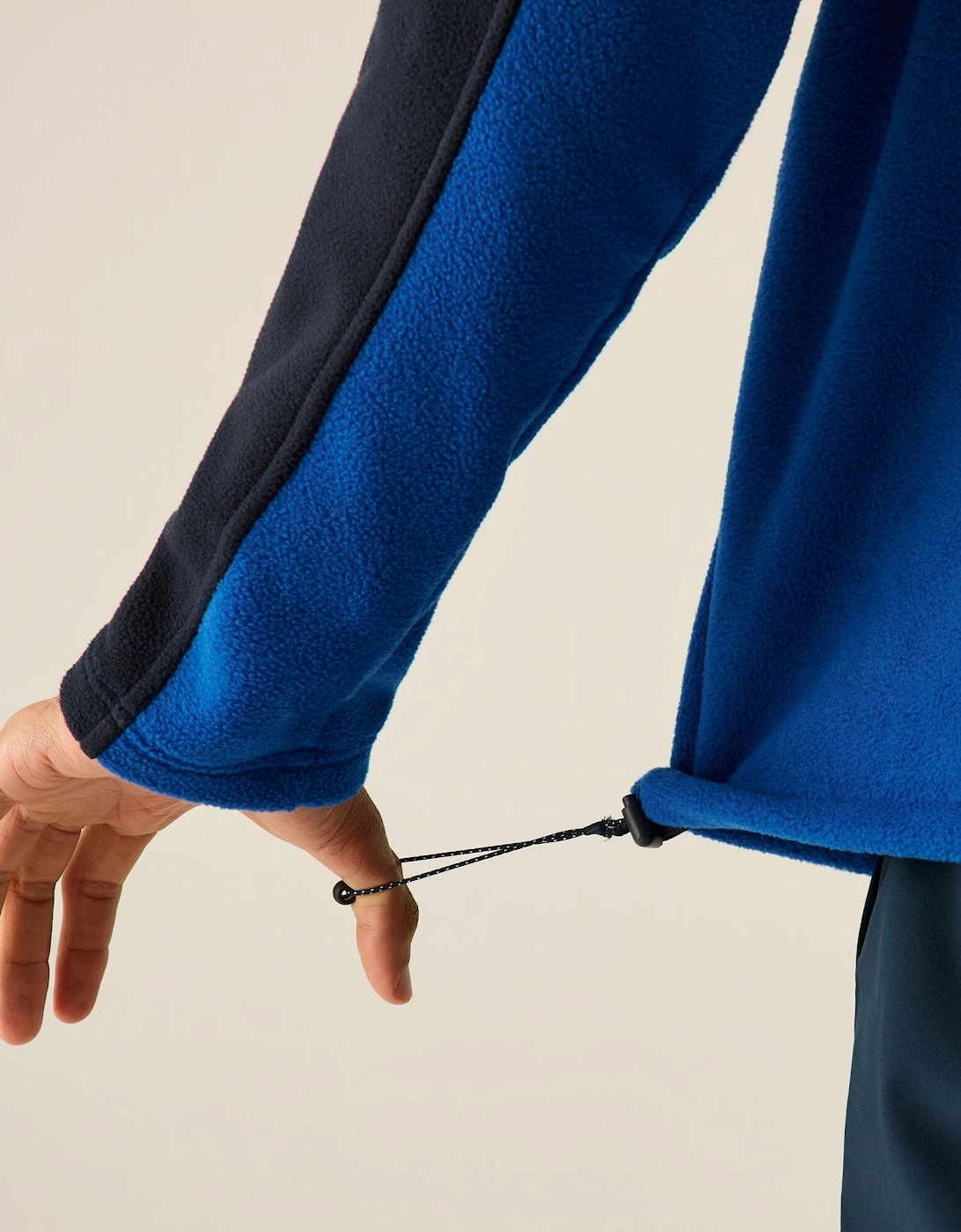 Regatta Great Outdoors Mens Hedman II Two Tone Full Zip Fleece Jacket