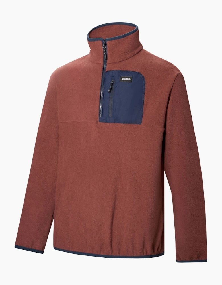 Regatta Mens Frankie Half Zip Fleece Top