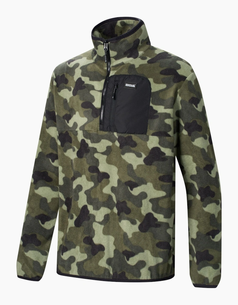 Regatta Mens Frankie Half Zip Fleece Top