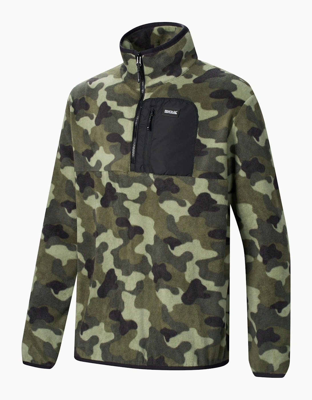 Regatta Mens Frankie Half Zip Fleece Top