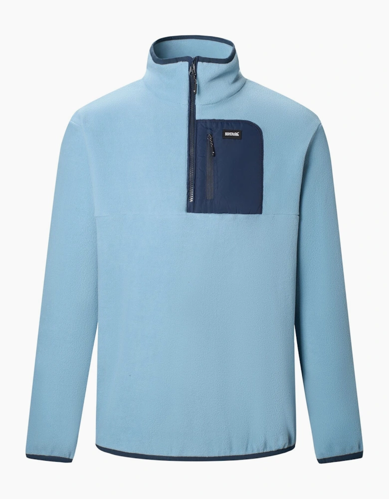 Regatta Mens Frankie Half Zip Fleece Top
