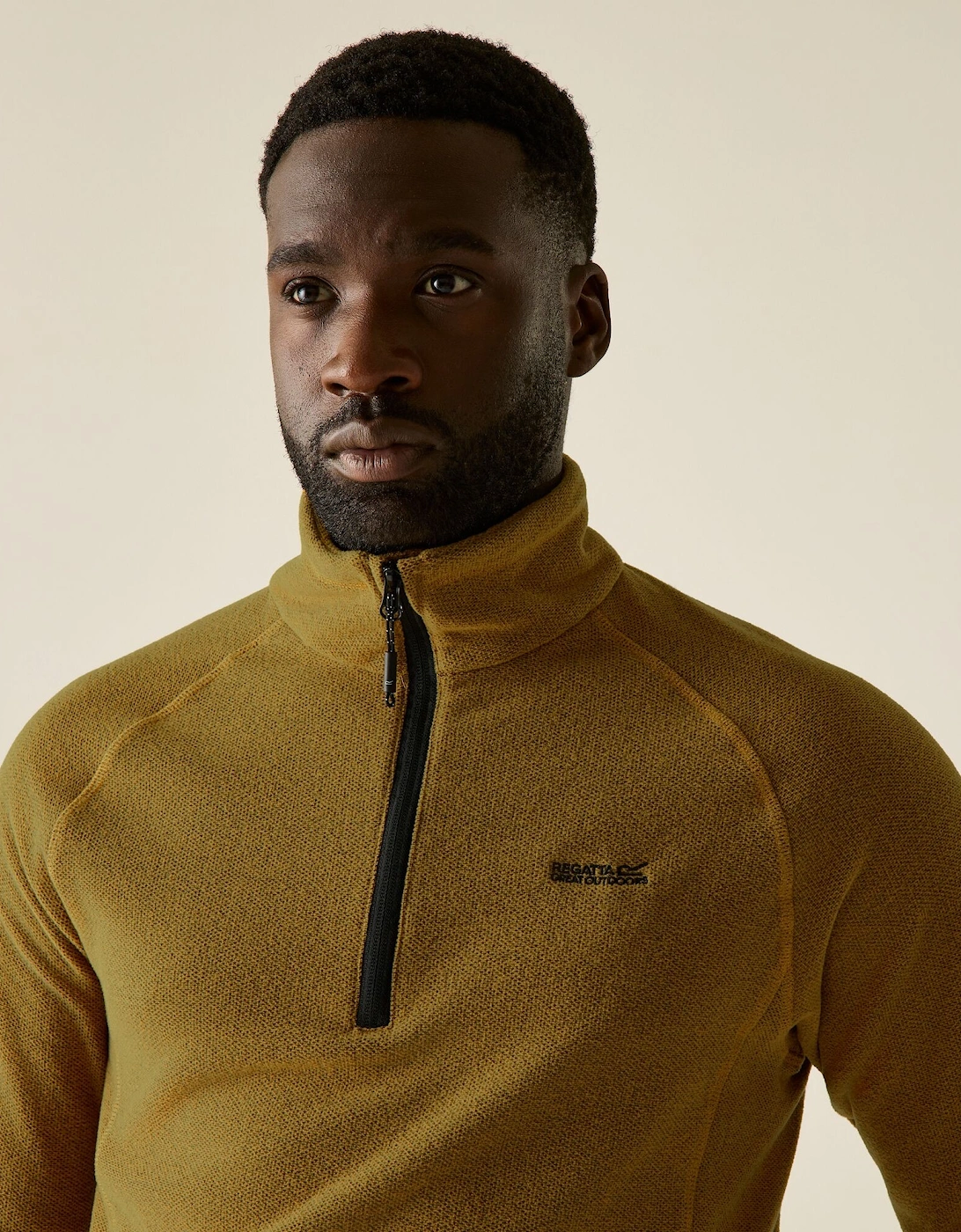 Regatta Great Outdoors Mens Kenger Half Zip Honeycomb Fleece