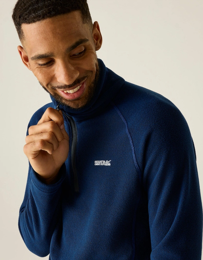 Regatta Great Outdoors Mens Kenger Half Zip Honeycomb Fleece