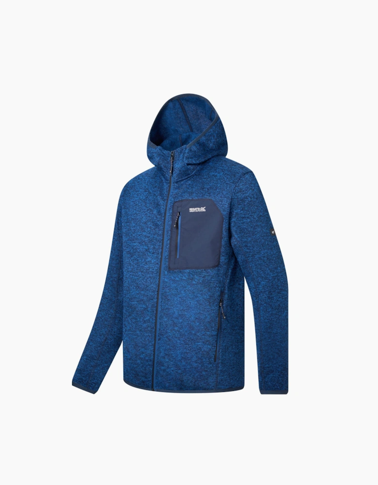 Regatta Mens Newhill Marl Full Zip Fleece Jacket