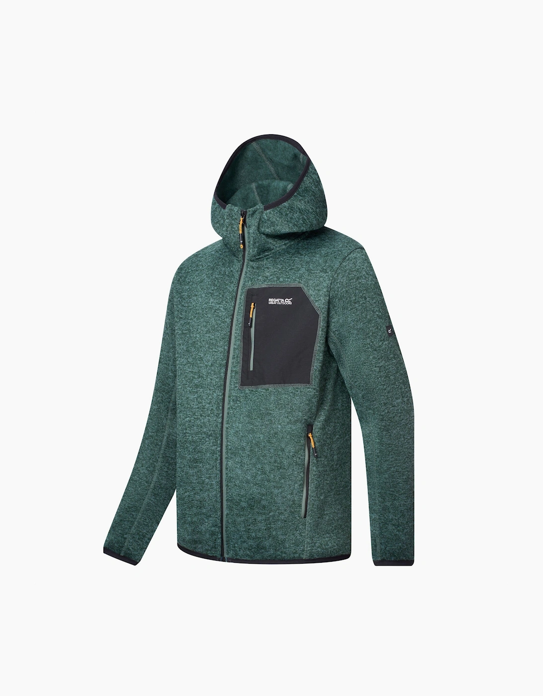Regatta Mens Newhill Marl Full Zip Fleece Jacket