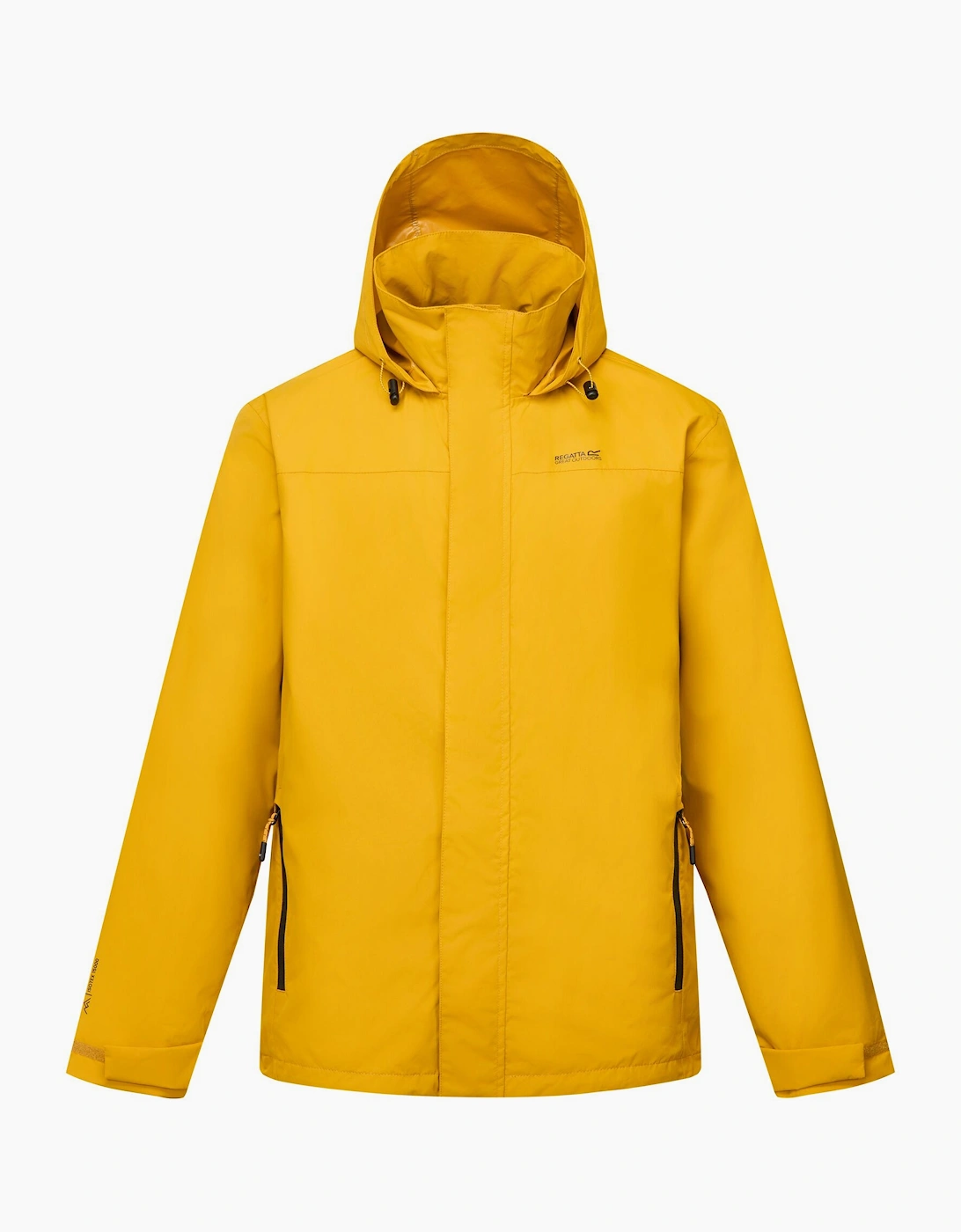 Men's Regatta Mens Matt II Waterproof Jacket - Yellow - Size: Regular/34