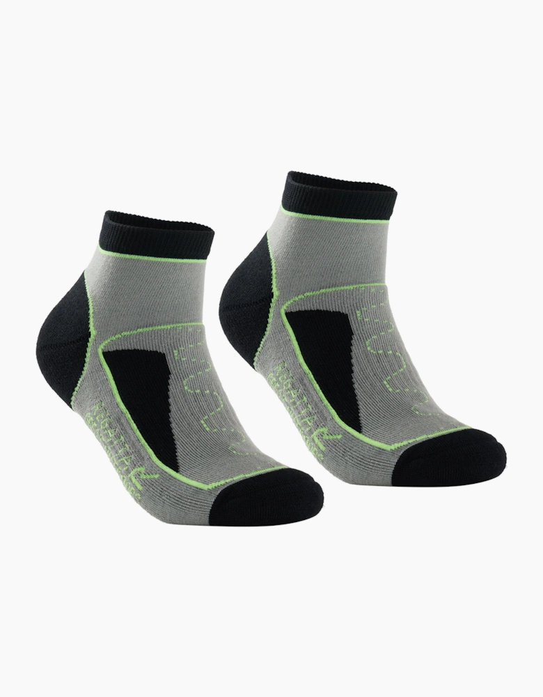 Regatta Mens Samaris Trail Ankle Socks (Pack of 2)