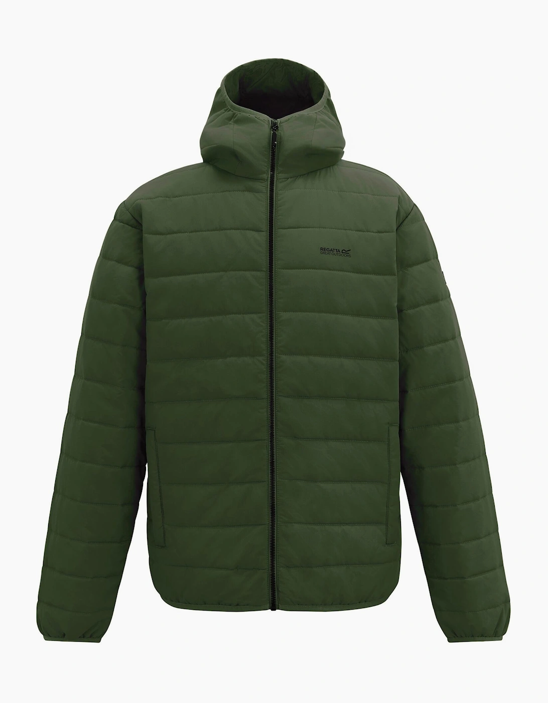 Regatta Men's Dark Helfa Jacket - Khaki - Xl - Khaki - 100% Polyester - Image 3
