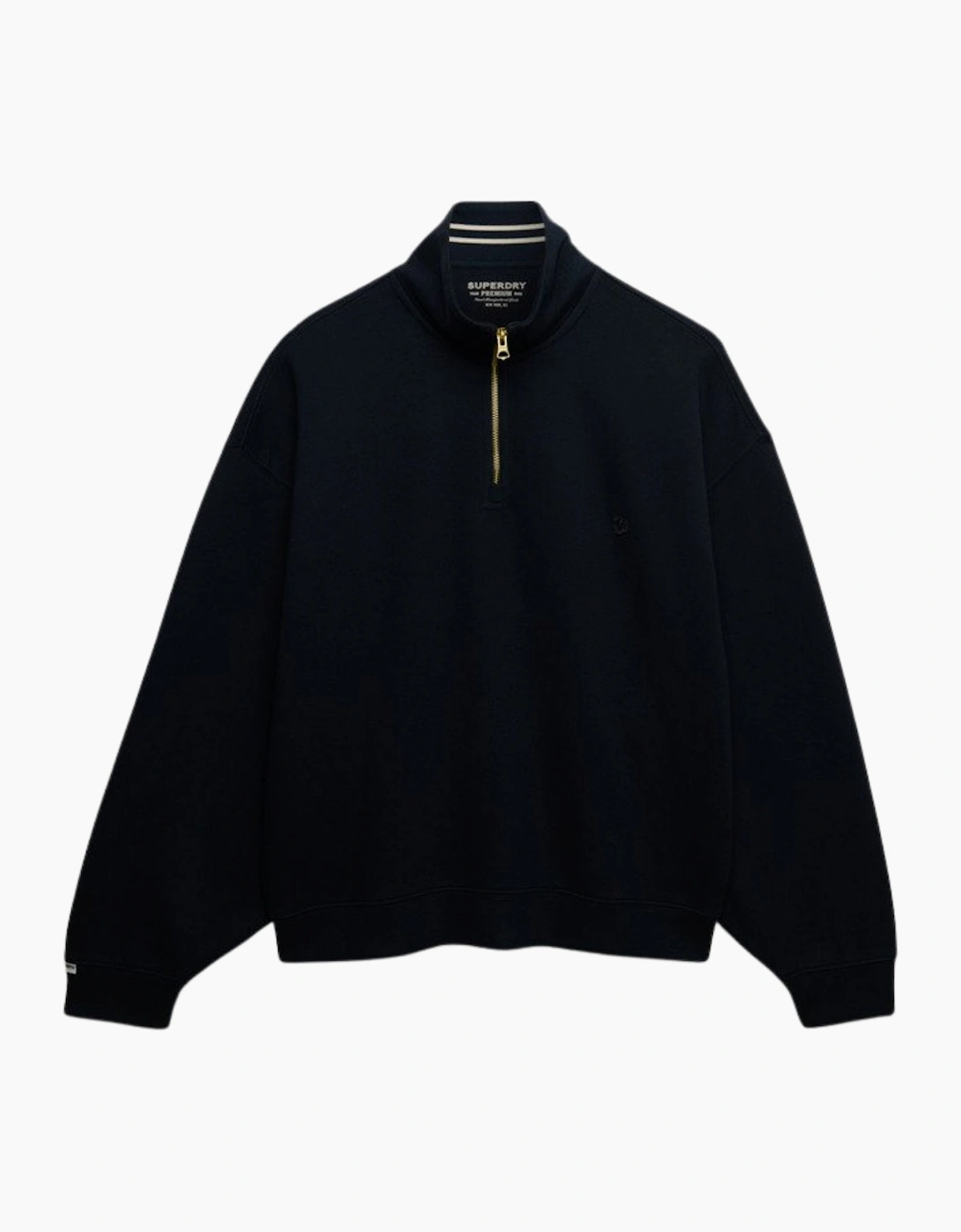 Superdry Womens Monogram Half-Zip Sweatshirt