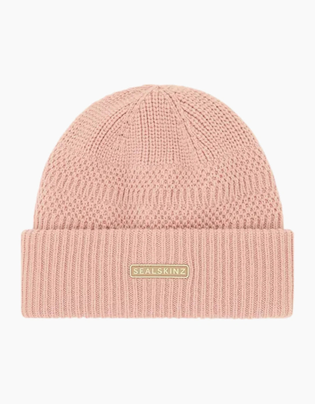 Sealskinz Women's Pink Gressenhall Roll Cuff Beanie - Size S/M - Image 4