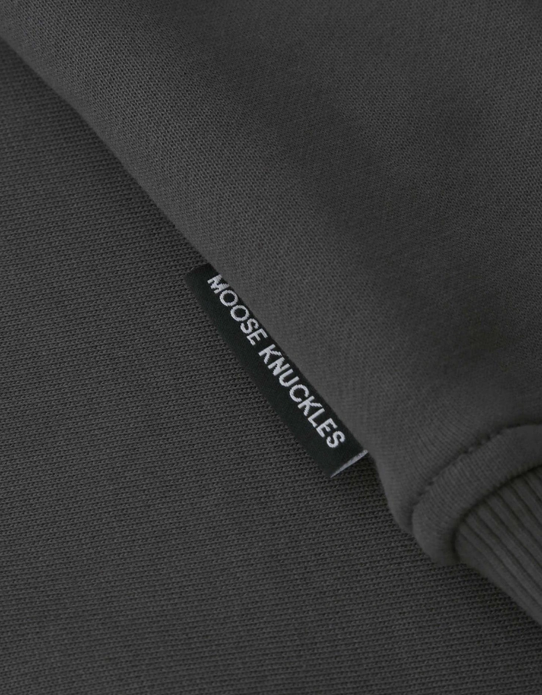 Hartsfield Quarter Zip Pullover Cement Grey Sweatshirt