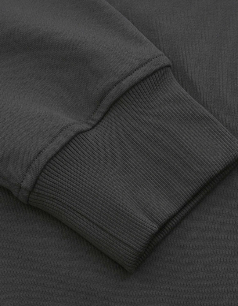 Hartsfield Quarter Zip Pullover Cement Grey Sweatshirt
