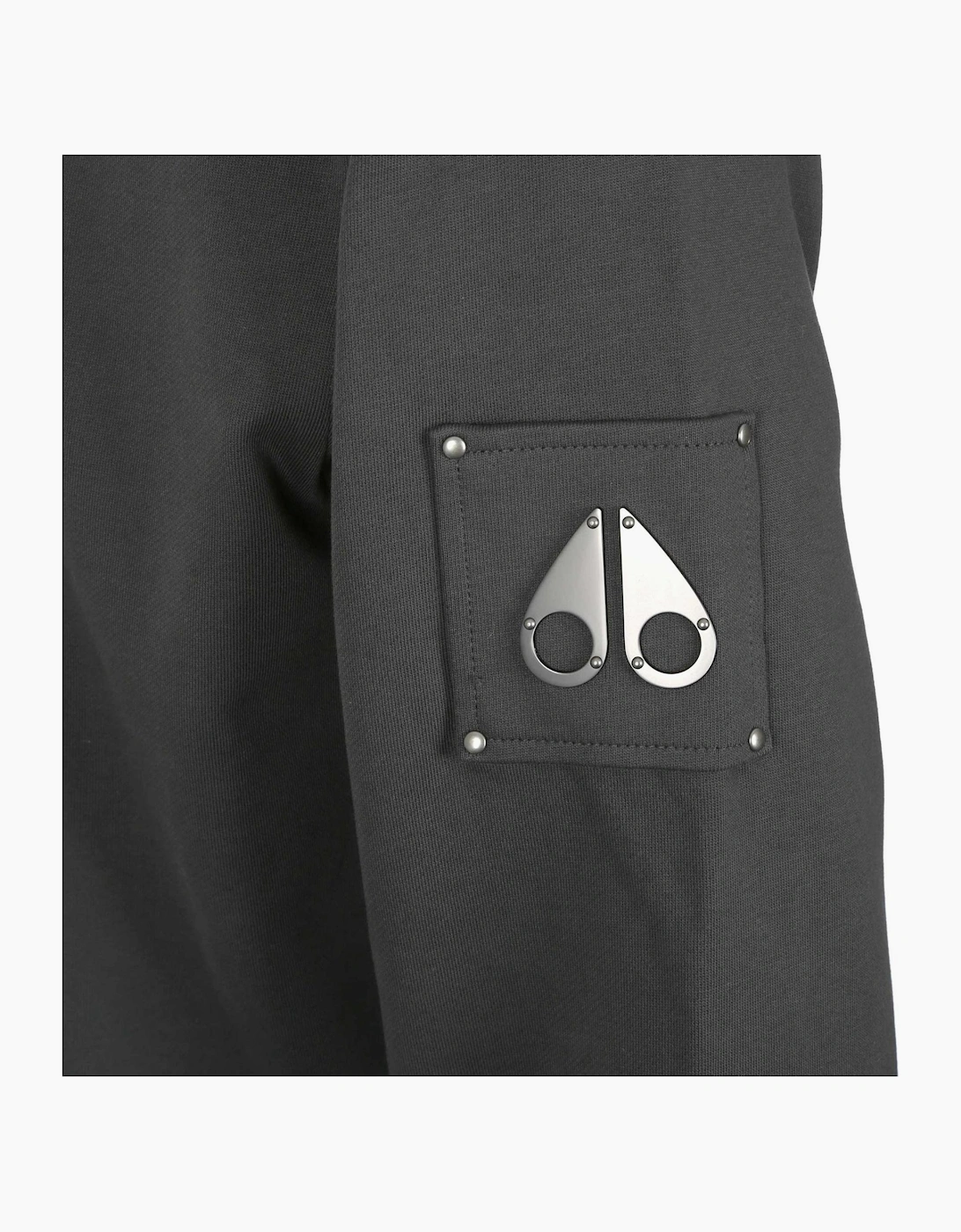 Hartsfield Quarter Zip Pullover Cement Grey Sweatshirt