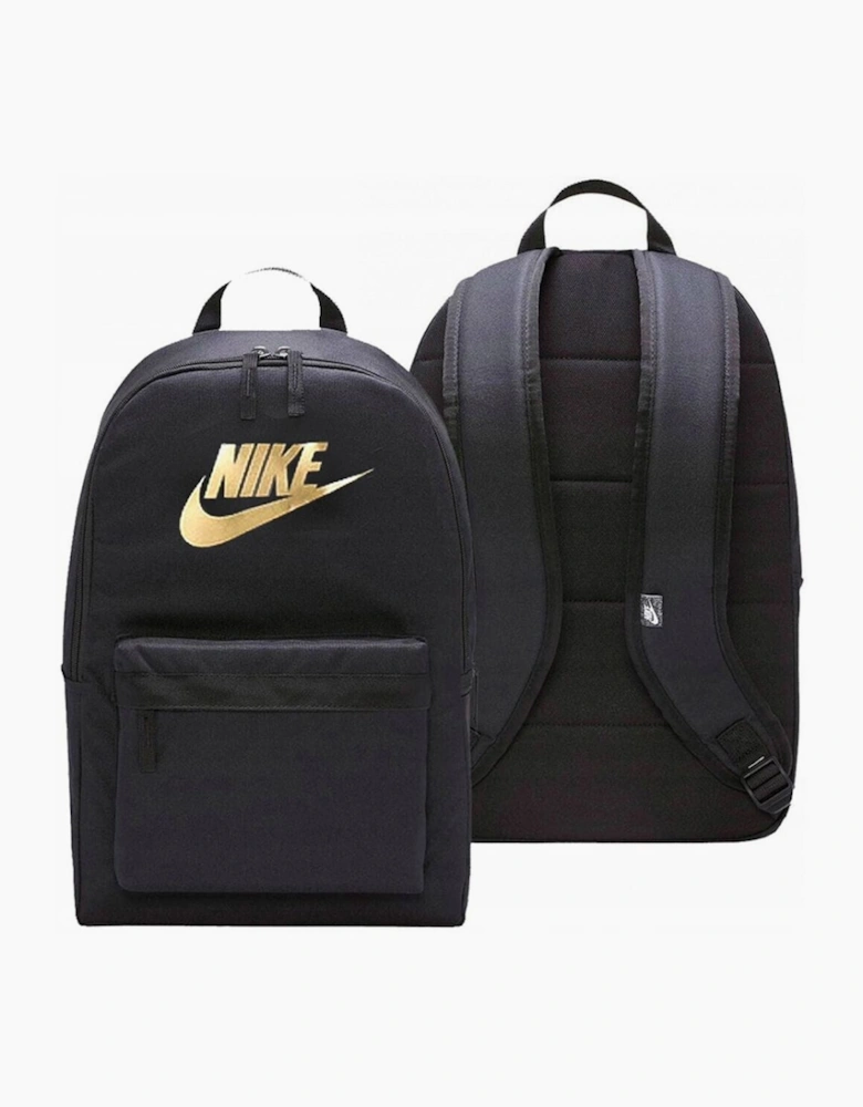 Nike Heritage 2.0 Backpack Unisex 25L Black/Gold