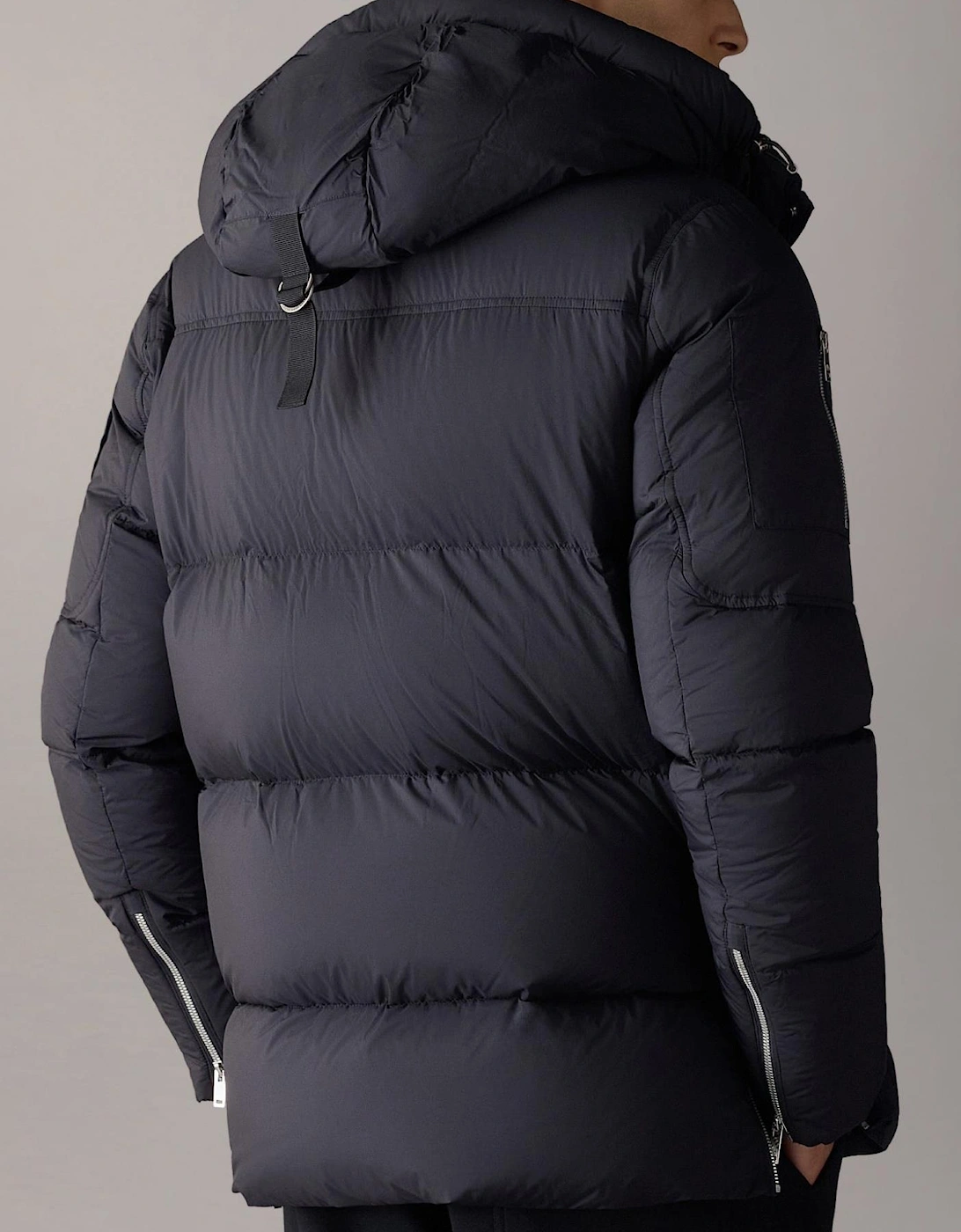 Everest 3Q Black Puffer Jacket