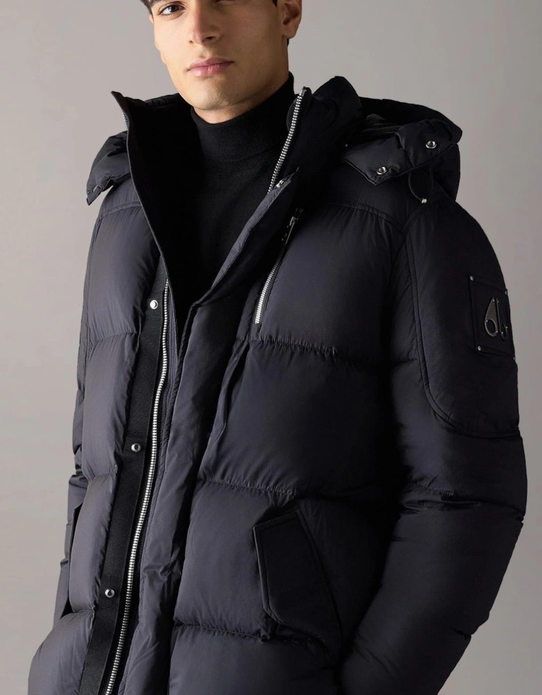 Everest 3Q Black Puffer Jacket