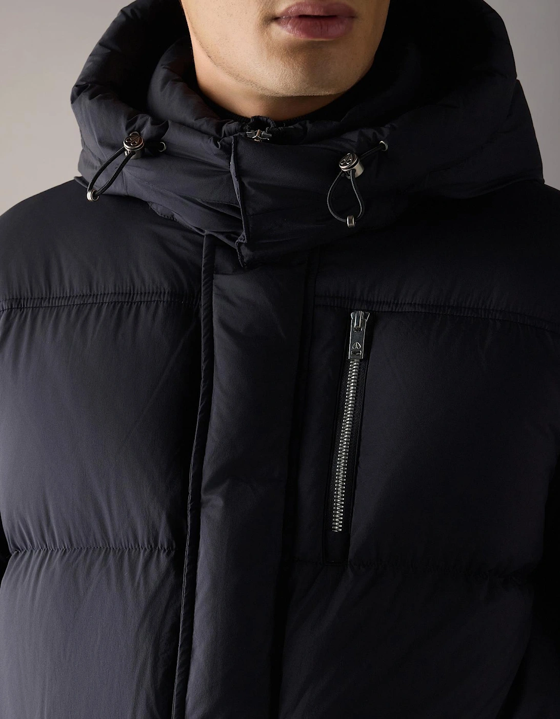 Everest 3Q Black Puffer Jacket