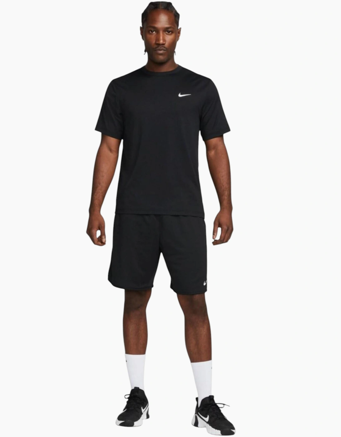 Men's Nike DV9857 Mens Shorts Gym Yoga Sports Pant - Black - Size: 33/32/32